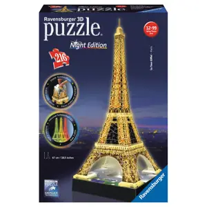 Produkt Ravensburger 3D puzzle Eiffelova věž LED 216 dílků