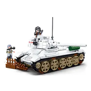 Produkt Sluban Bitva o Budapešť M38-B0978 Bílý tank T-34/85