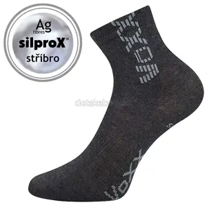 Dětské ponožky VoXX Adventurik tmavě šedá melé Velikost: 30-34