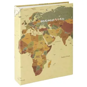 Produkt Hama album memo WORLD MAP 10x15/200, popisové štítky