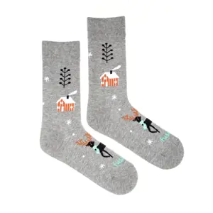 Produkt Ponožky Fusakle Jeleni na sněhu Velikost: 35-38