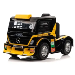 Produkt mamido Dětský elektrický kamion Mercedes Axor LCD žlutý