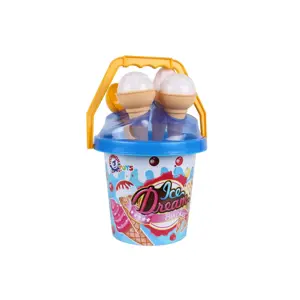 Produkt mamido Sada bábovek zmrzlina s barevným kbelíkem