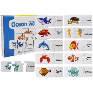 Produkt mamido Vzdělávací puzzle mořský svět