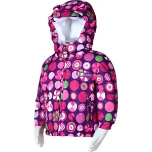 Produkt bunda zimní s kožíškem, Pidilidi, PD979, růžová - 92 | 2roky