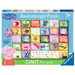 24dílné podlahové puzzle Peppa Pig Giant