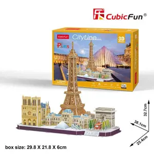 3D puzzle City Line Paris MC254H