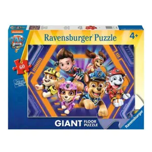 60dílné podlahové puzzle PAW PATROL Giant