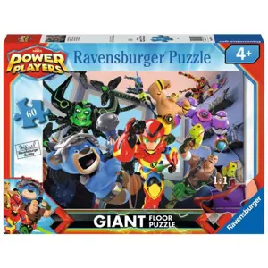 60dílné podlahové puzzle Power Players Giant