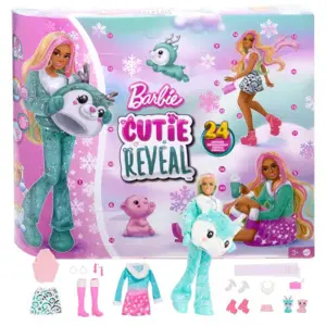 Adventní kalendář Barbie Cutie Reveal MATTEL