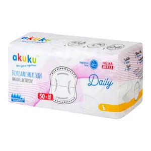 Produkt Akuku Prsní vložky Daily 60ks