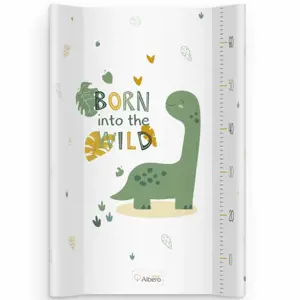 Produkt ALBERO MIO Přebalovací  podložka tvrdá, krátká DINOSAUR 70x50 na postýlku