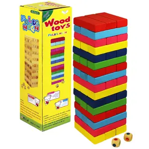 Produkt Albi Jenga velká barevná s kostkou