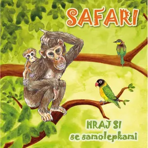 Produkt Album obrázkové Safari Hraj si se samolepkami