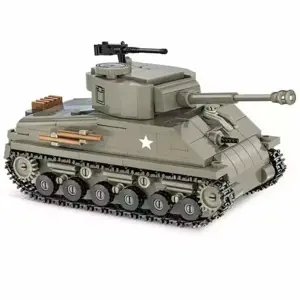 Produkt Americký tank Sherman M4A3E8 COBI 2711 - World War II 320 kostek