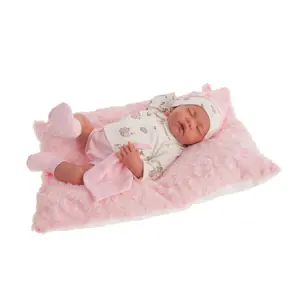 Produkt Antonio Juan 3348 LUNA - spící realistická panenka miminko s měkkým látkovým tělem - 40 cm