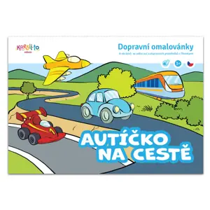 Autíčko na cestě omalovánka A5