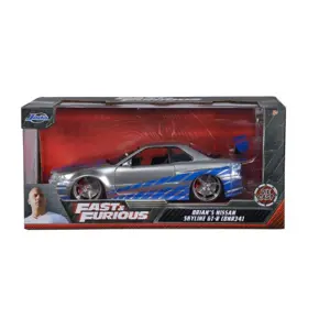 Auto FastFurious Rychle a zběsile 2002 Nissan Skyline 1:24 JADA Dickie