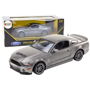 Auto Ford Shelby GT500 1:24 stříbrné