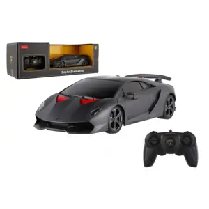 Auto RC Lamborghini Sesto Elemento plast 23cm 2,4GHz na dálk. ovládání na baterie v krab. 43x15x17cm