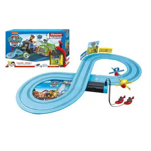 Produkt Autodráha Carrera First Paw Patrol/Tlapková Patrola 2,4m plast +2 auta na bat. v krabici 50x30x7cm