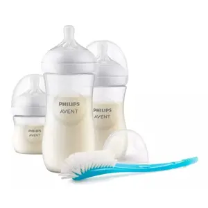 Avent Natural 3 ks startovací sada natural response basic 125 260 330 ml průhledná