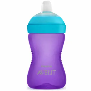 Avent netekoucí hrneček 300 ml jemná hubička fialová