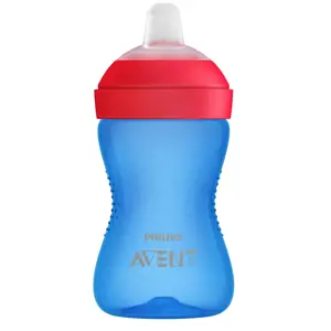 Avent netekoucí hrneček 300 ml jemná hubička modrá