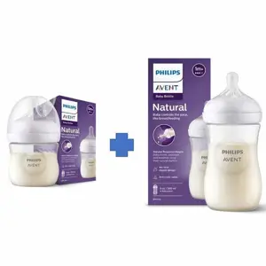 Produkt Avent startovací sada lahví průhledná 125ml + 260ml