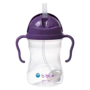 b.box hrneček s brčkem 240 ml Grape