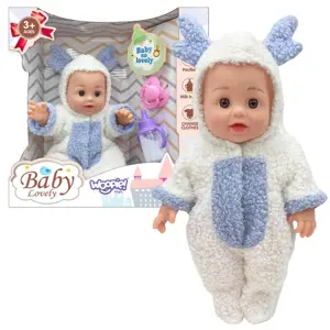 Produkt Baby Doll v sobích šatech + doplňky 28cm