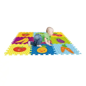 Produkt BABY Pěnové puzzle Ovoce 9 ks