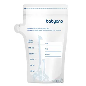 BabyOno 1084 sáčky na uskladnění mateřského mléka 180ml 30ks