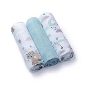 Produkt BabyOno bambusové Blue 70x70 cm 3 ks