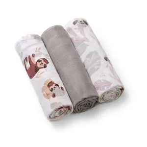 Produkt BabyOno mušelínové Super Soft Grey 70x70 cm 3 ks