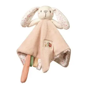 Produkt BabyOno Přítulníček mazlíček s chrastítkem Baby Bunny. 25 x 25 cm