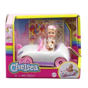 Barbie CHELSEA A KABRIOLET S NÁLEPKAMI