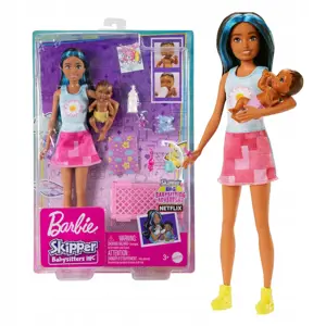 Produkt Barbie Chůva Uspání miminka + Panenka a miminko