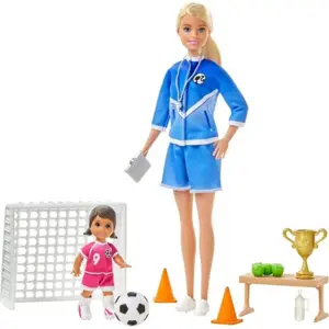 Barbie Football Coach set