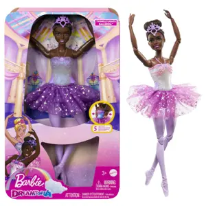 Produkt Barbie SVÍTÍCÍ MAGICKÁ BALETKA S FIALOVOU SUKNÍ