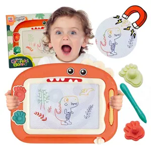 Produkt Barevná magnetická tabule Scrapbook 2 razítka dinosaurů