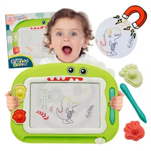 Produkt Barevná magnetická tabule Scrapbook + 2 razítka dinosaurů