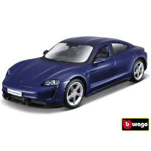 Bburago 1:24 Porsche Taycan Turbo S 2019 Carrara Blue