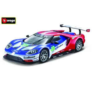 Bburago 1:32 Race DTM Ford GT Race car 2017 No.67 LeMans