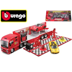 Bburago 1:43 Ferrari Race  Play Racing Hauler v krabičce