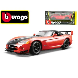 Bburago Auto DODGE VIPER SRT 10 A červená 1:24