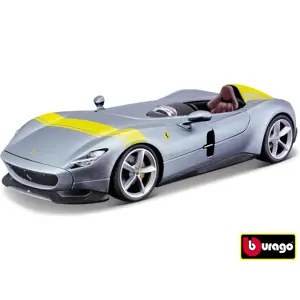 Bburago Ferrari Monza SP1 Silver Blue 1:24