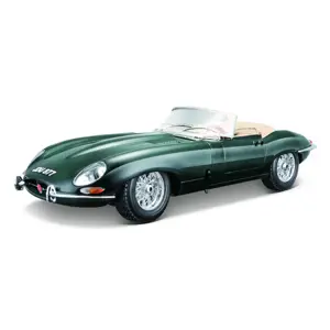 Bburago Jaguar E type Cabriolet zelená 1:18