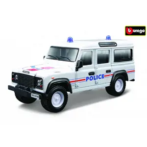 Produkt Bburago Land Rover Defender 110 bílá policie 1:50