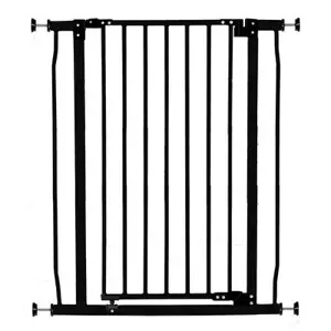 Produkt Bezpečnostní zábrana pro domácí mazlíčky Liberty Tall Gate (Š: 75-82 cm x V: 93 cm) - černá